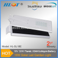 Helist fashion all in one led street lamp 18w solar motion light